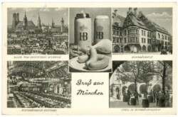 ak219014 München, Multiansicht
