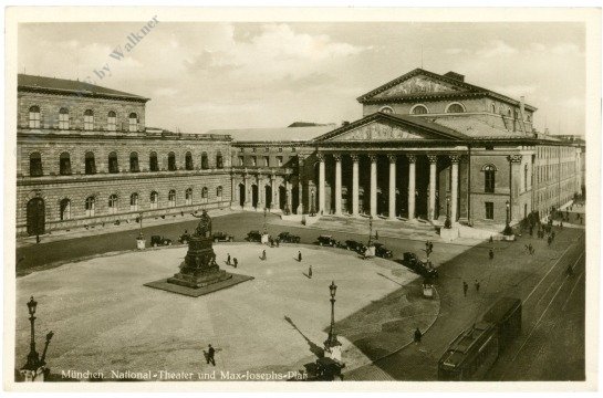München, National-Theater und Max-Josephs-Platz
