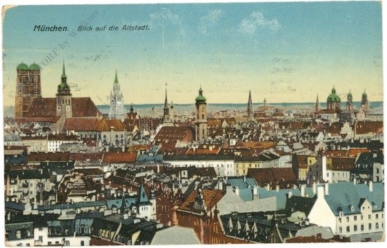 München, Blick auf die Altstadt