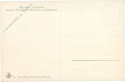 München, Isarpartie, Total m. Deutschem Museum und Lukaskirche