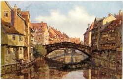 ak219062 Nürnberg, Fleischbrücke