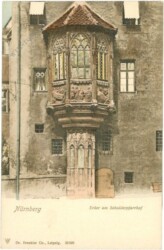 Nürnberg, Erker am Sebalderpfarrhof