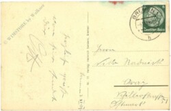 Bremen, Gewerbehaus im Flutlicht