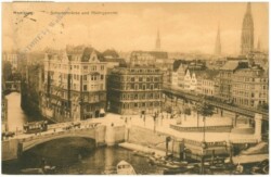 Hamburg, Schartorbrücke und Rödingsmarkt
