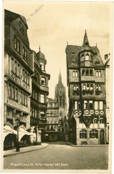 Frankfurt am Main, Alter Markt mit Dom