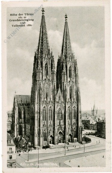 Köln, Dom, Westseite