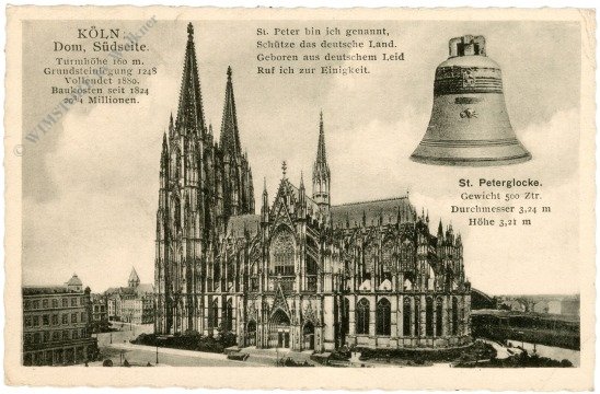 Köln, Dom, Südseite