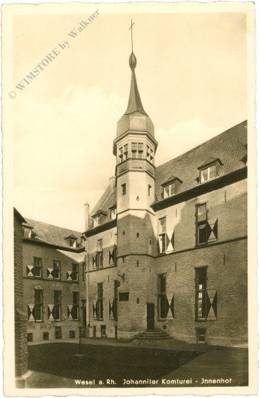 Wesel, Johanniter  Komturei-Innenhof