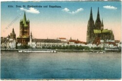 ak219215 Köln, Dom, St. Martinskirche und Stapelhaus