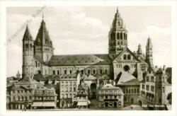 Mainz, Dom von Westen