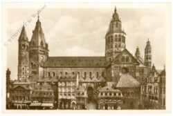 Mainz, Dom von Westen