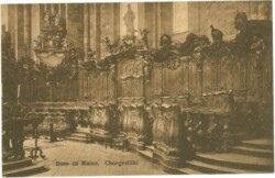 Mainz, Dom, Chorgestühl