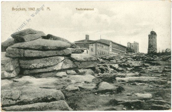 ak219254 Brocken, Teufelskanzel