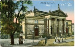 ak219262 Plauen, Stadttheater