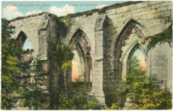 Oybin, Fenster der Kirchenruine
