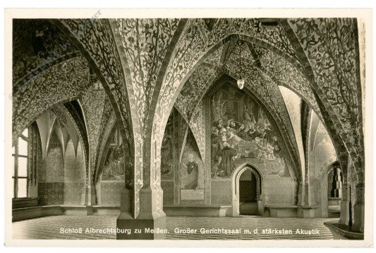 Meißen, Schloß Albrechtsburg, Großer Gerichtssaal