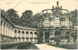 ak219285 Dresden, Königl. Zwinger, Wall-Pavillon