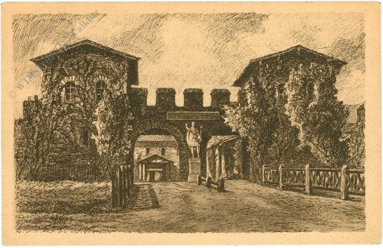 Saalburg, Porta decumana