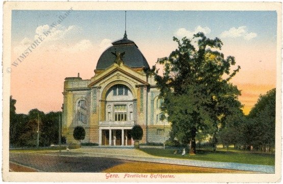Gera, Fürstliches Hoftheater