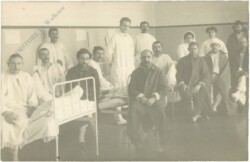 ak219349 Gruppenfoto im Lazarett