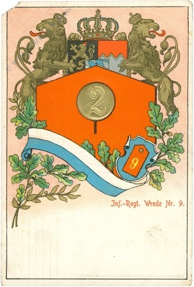 ak219354 Inf.-Reg. Wrede Nr. 9