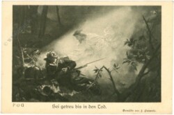 ak219369 Sei getreu bis in den Tod