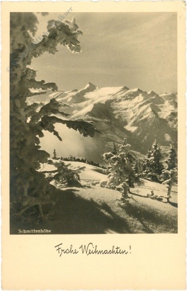 Verschneite Berge