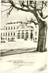 Schlossgarten verschneit