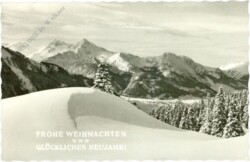 Verschneite Landschaft