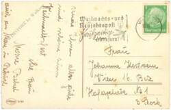 Meisen auf einem Zweig mit Glocken