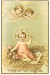 Jesukind mit Engerl