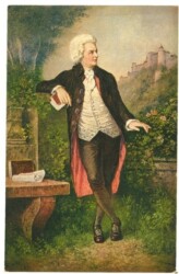 Mozart, im Mozartzimmer des Stieglkellers in Salzburg