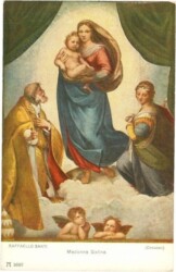 Raffaello, Madonna Sixtina