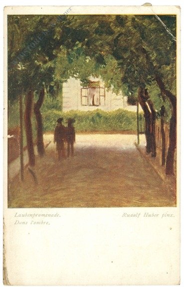 Huber, Rudolf: Laubenpromenade