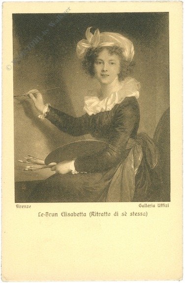 ak219662 Le-Brun, Elisabeth: Ritratto di se stessa