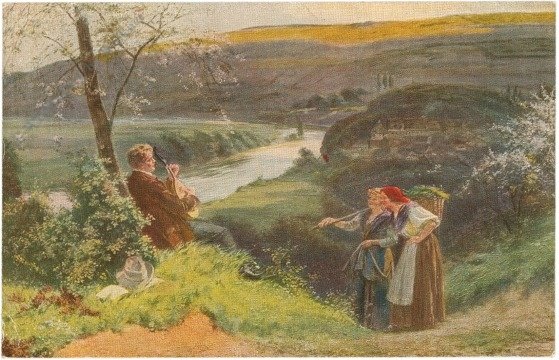 ak219718 Schultheiß, C.: An der Weser