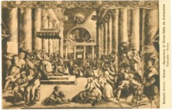 Raffaello, Donazione di Roma fatta da Costantino
