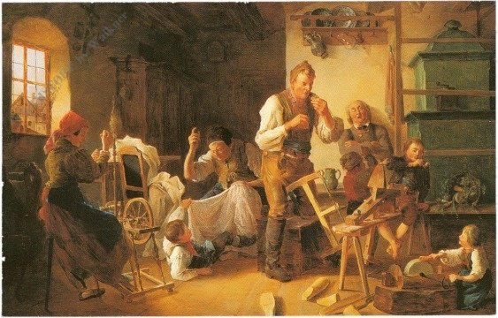 Unbekannt: Die Familie