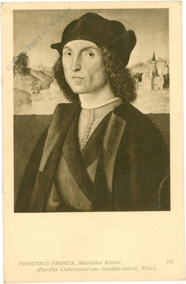 Francia, Francesco: Männliches Bildnis