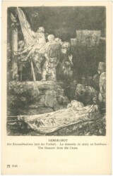Rembrandt, Die Kreuzabnahme