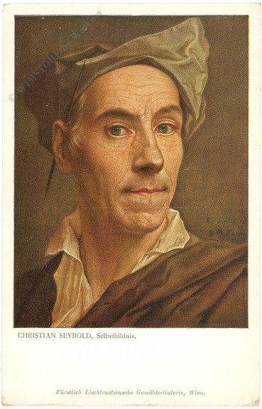ak219799 Seybold, Christian: Selbstbildnis