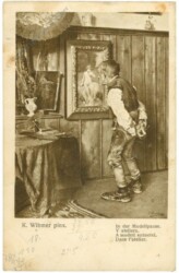 ak219810 Wibmer, K.: In der Modellpause