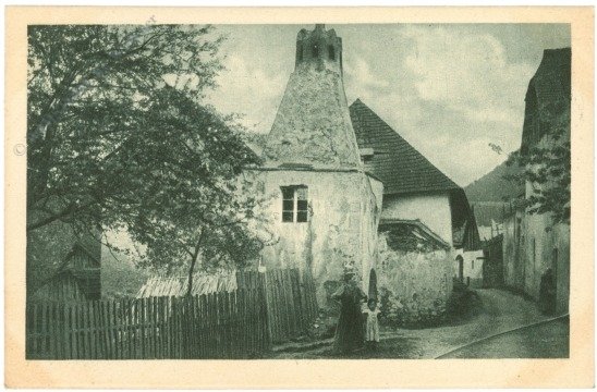 Unbekannt: Das Haus am Dorfende