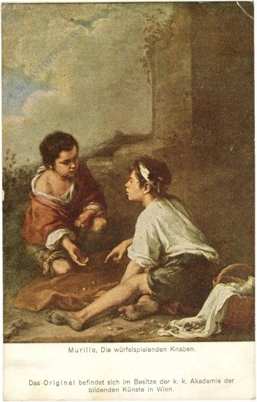 ak219893 Murillo: Die würfelspielenden Knaben