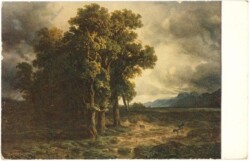 ak219904 Calame: Eichen im Sturm