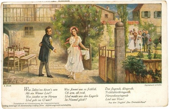 Schubert Franz, Das Dreimäderlhaus
