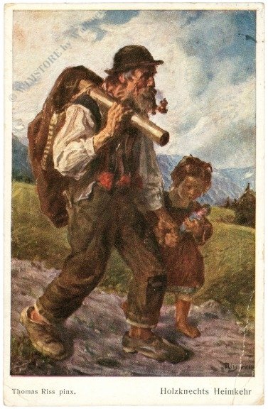 Riss, Thomas: Holzknechts Heimkehr
