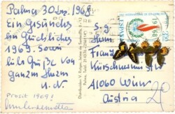 ak219959a Stickkarte: Dame in Tracht - Mallorca