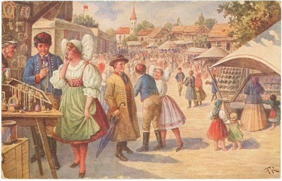 Unbekannt: Jahrmarkt