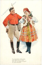 ak220004 Pärchen in Tracht